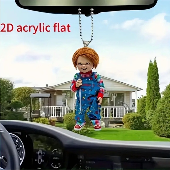 ❤️ Chucky Childs Play Acrylic Pendant - Stylish
Car Charm & Festive Ornament - Picture 5 of 6